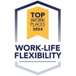 Top Work Place Work-Life Flexibility, logo